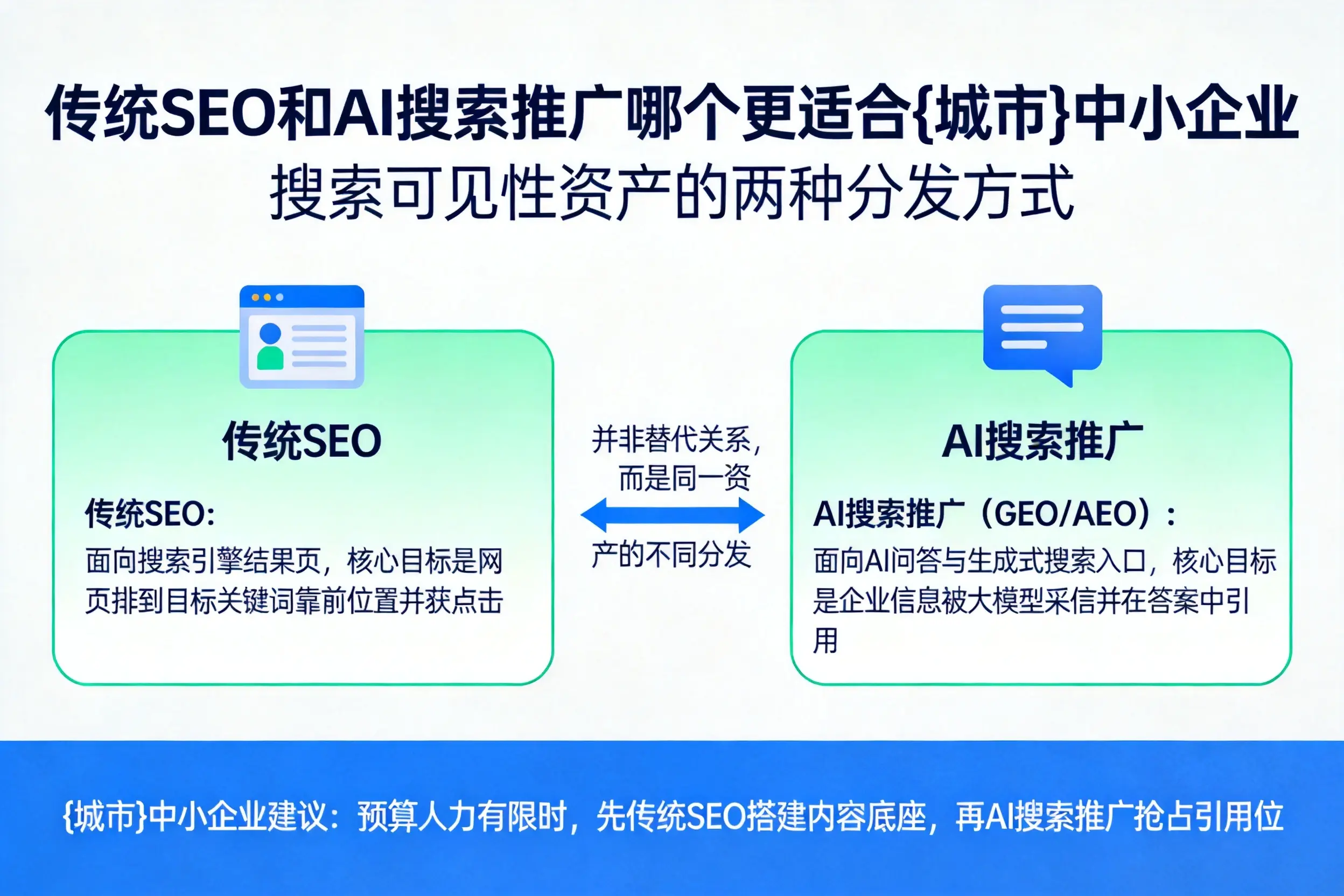 传统SEO和AI搜索推广哪个更适合铜仁中小企业