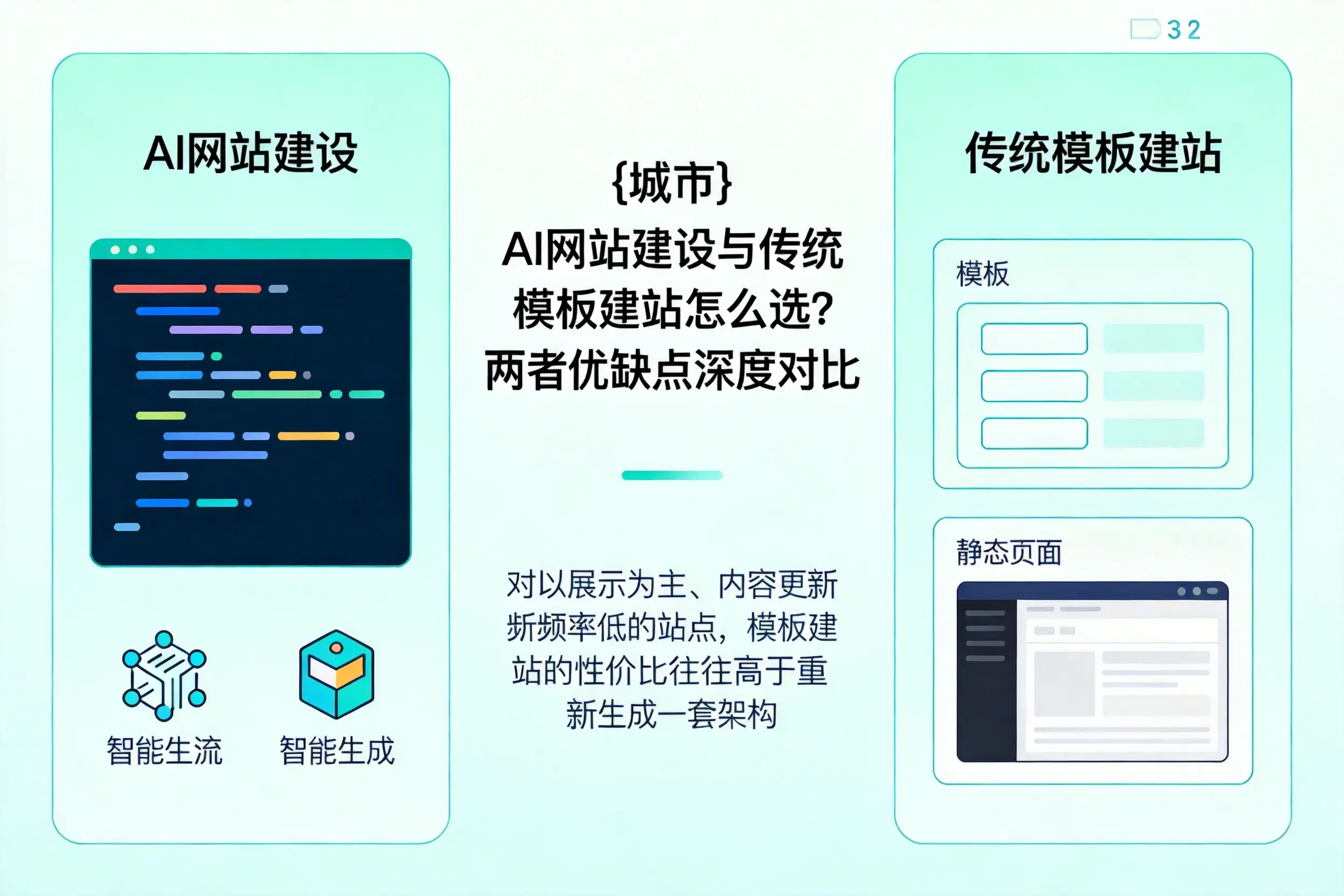 铜仁AI网站建设与传统模板建站怎么选?两者优缺点深度对比