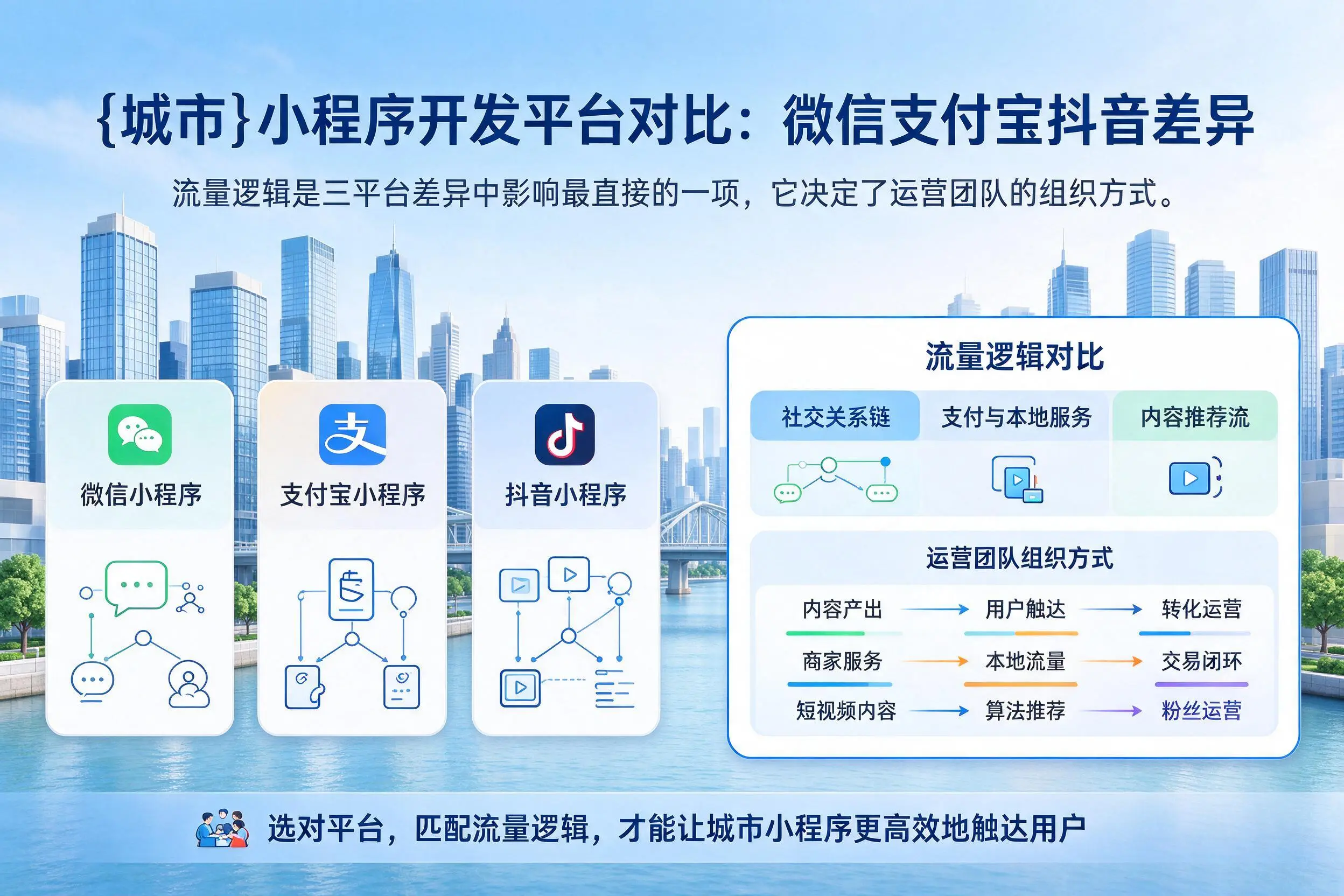 铜仁小程序开发平台对比：微信支付宝抖音差异