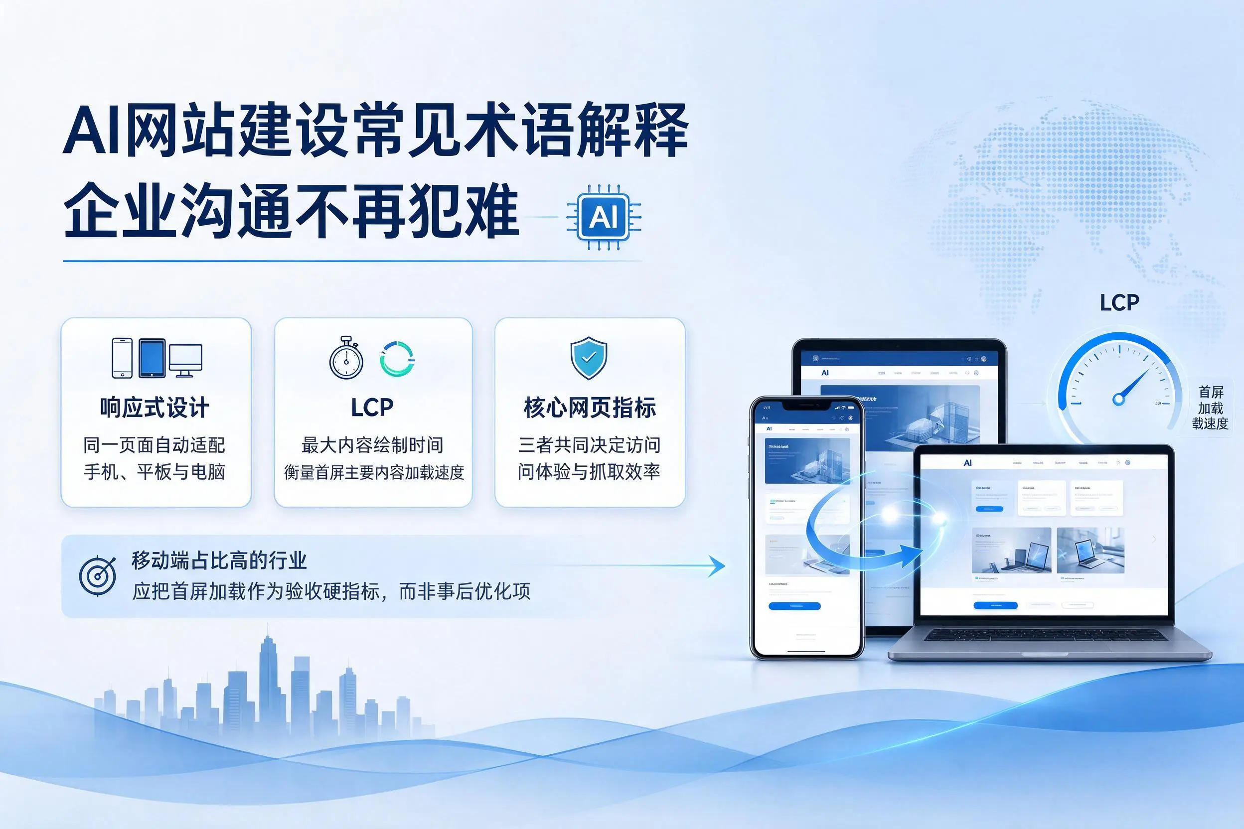 AI网站建设常见术语解释，铜仁企业沟通不再犯难