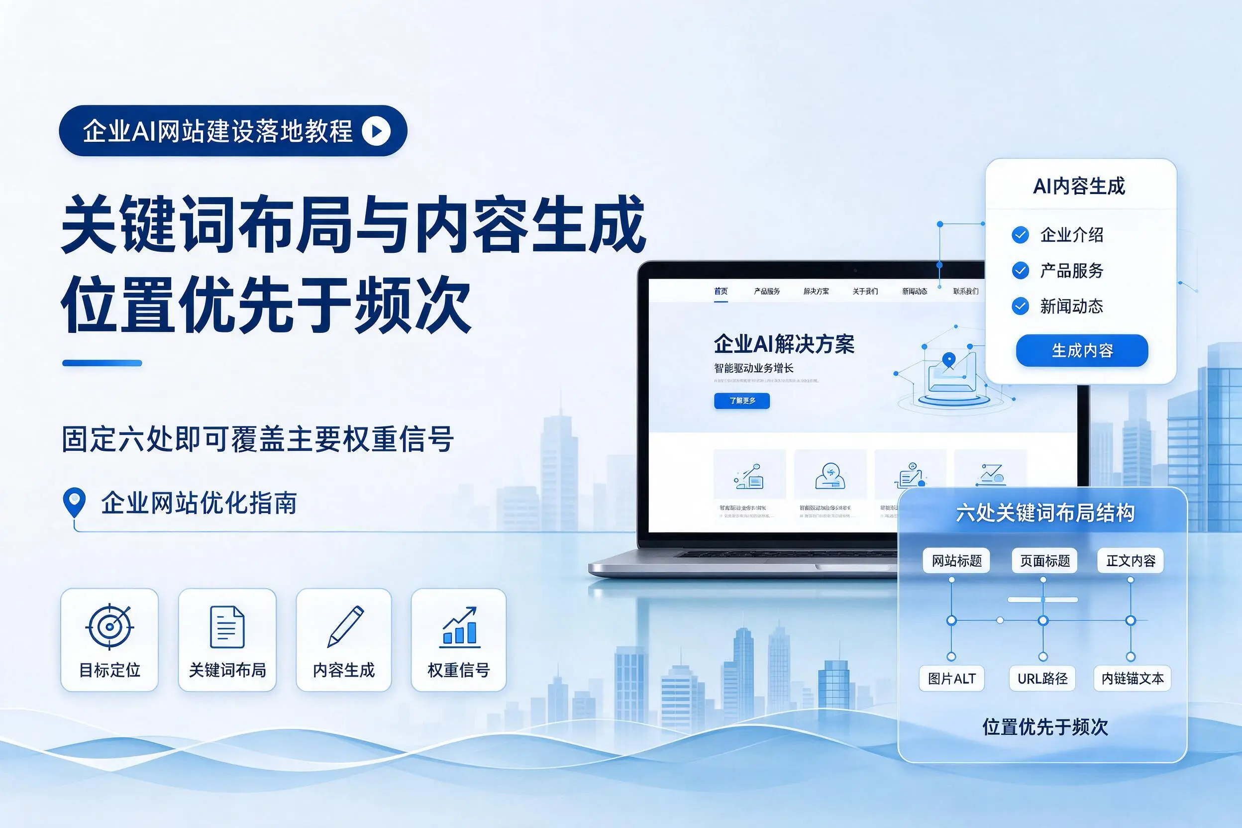 铜仁企业AI网站建设落地教程：关键词布局与内容生成